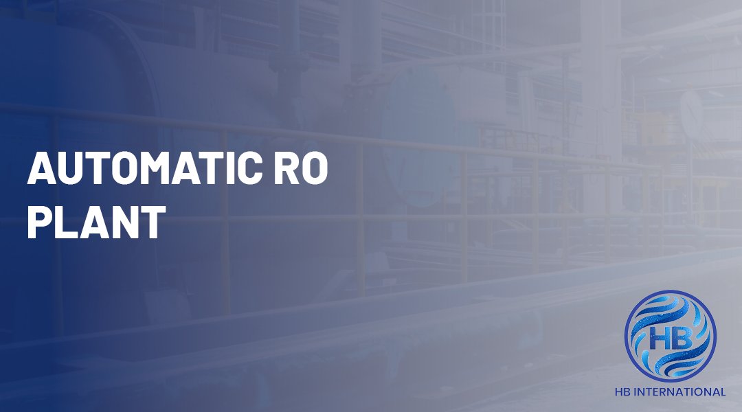 Automatic RO Plant